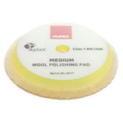 9.BW150M RUPES Medium Wool Polishing Pad