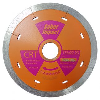 12522CHM Sabre Impact Hard Tile, Glass & Porcelain 125mm Cutting Disc
